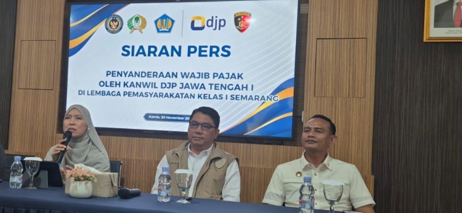Tunggak Pajak Rp 25,4 Miliar, Kanwil DJP Jateng I Lakukan “Gijzeling”