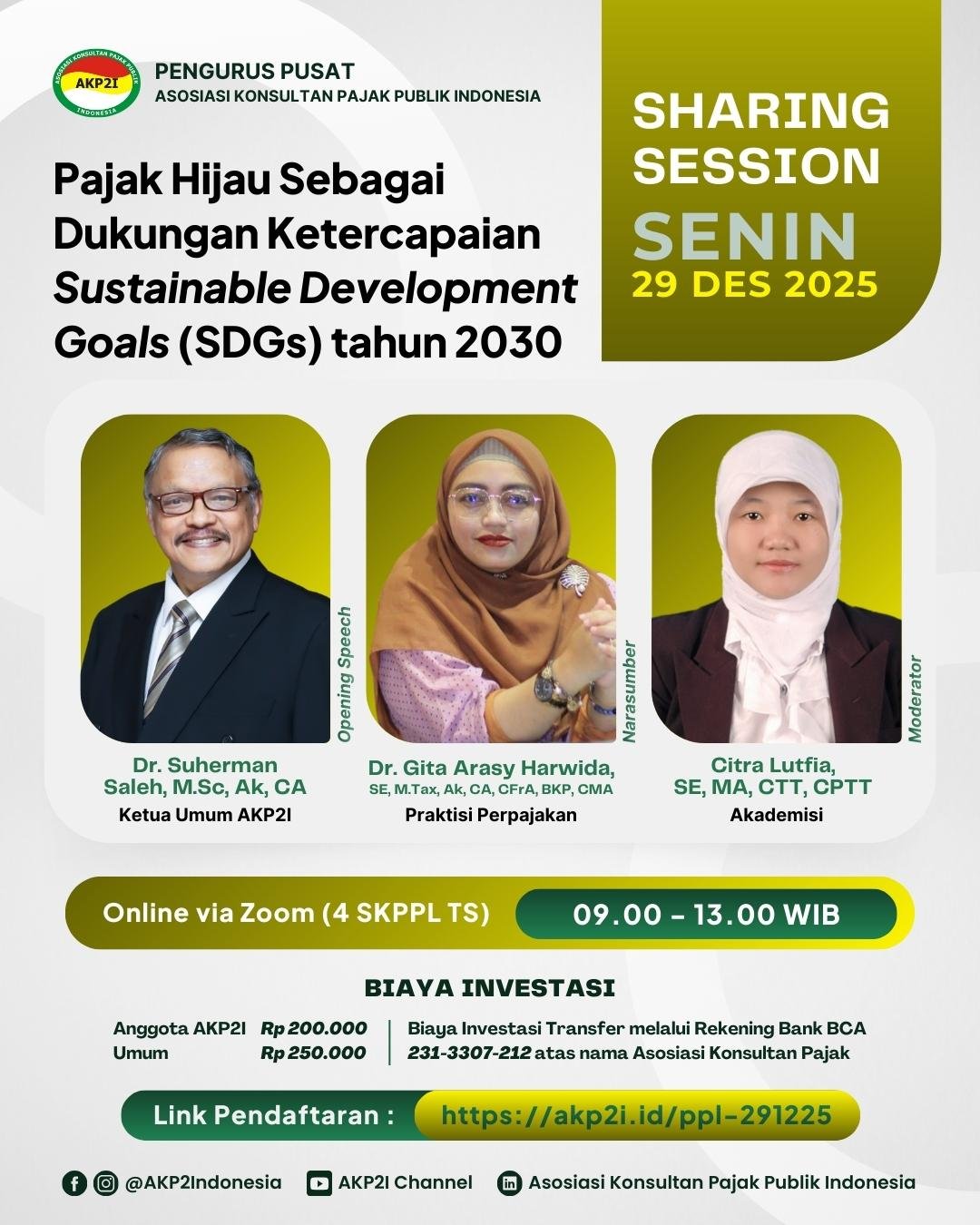 Pajak Hijau Sebagai Dukungan Ketercapaian Sustainable Development Goals (SDGs) tahun 2030