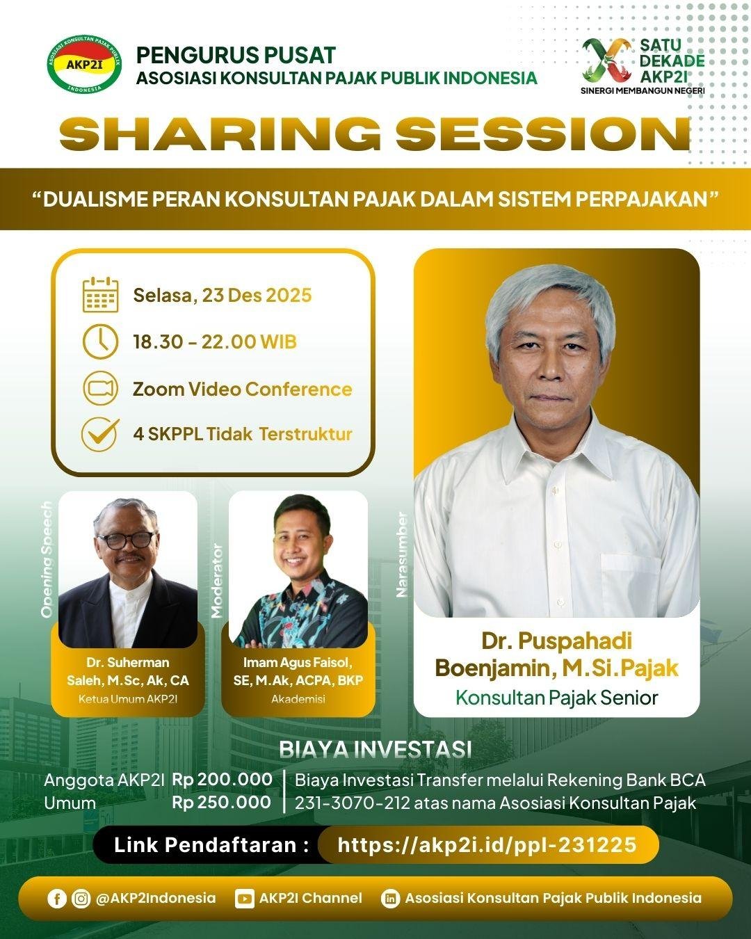 Dualisme Peran Konsultan Pajak dalam Sistem Perpajakan