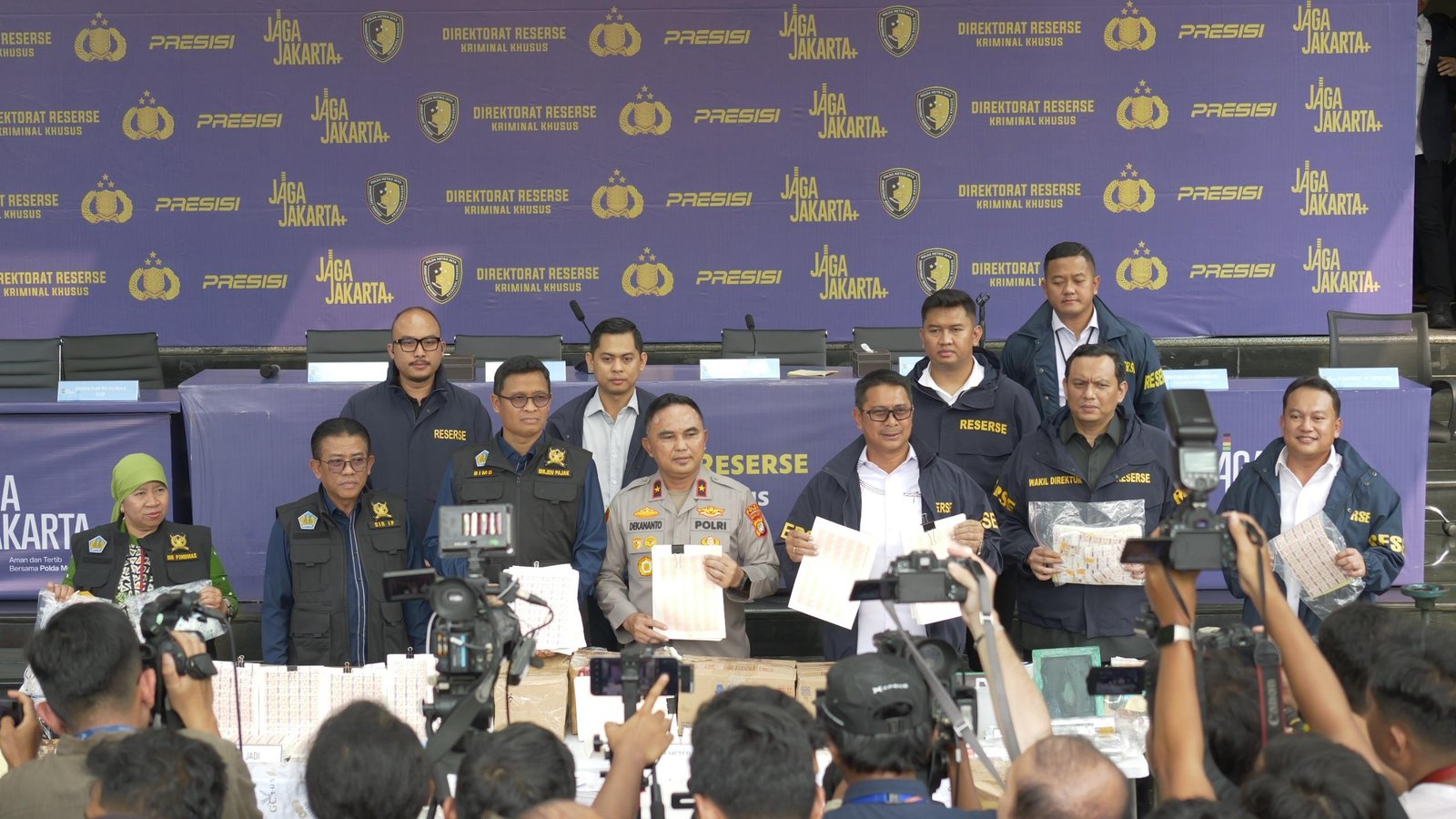 DJP dan Polda Metro Jaya Bongkar Jaringan Meterai Ilegal di Lima Wilayah