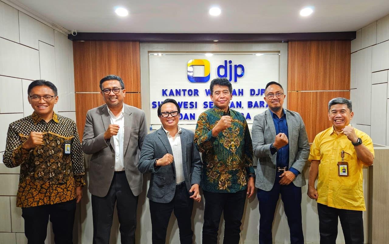 Perkuat Kolaborasi, DJP Sulselbartra dan AKP2I Dorong Kepatuhan dan Penerimaan Pajak Berkelanjutan