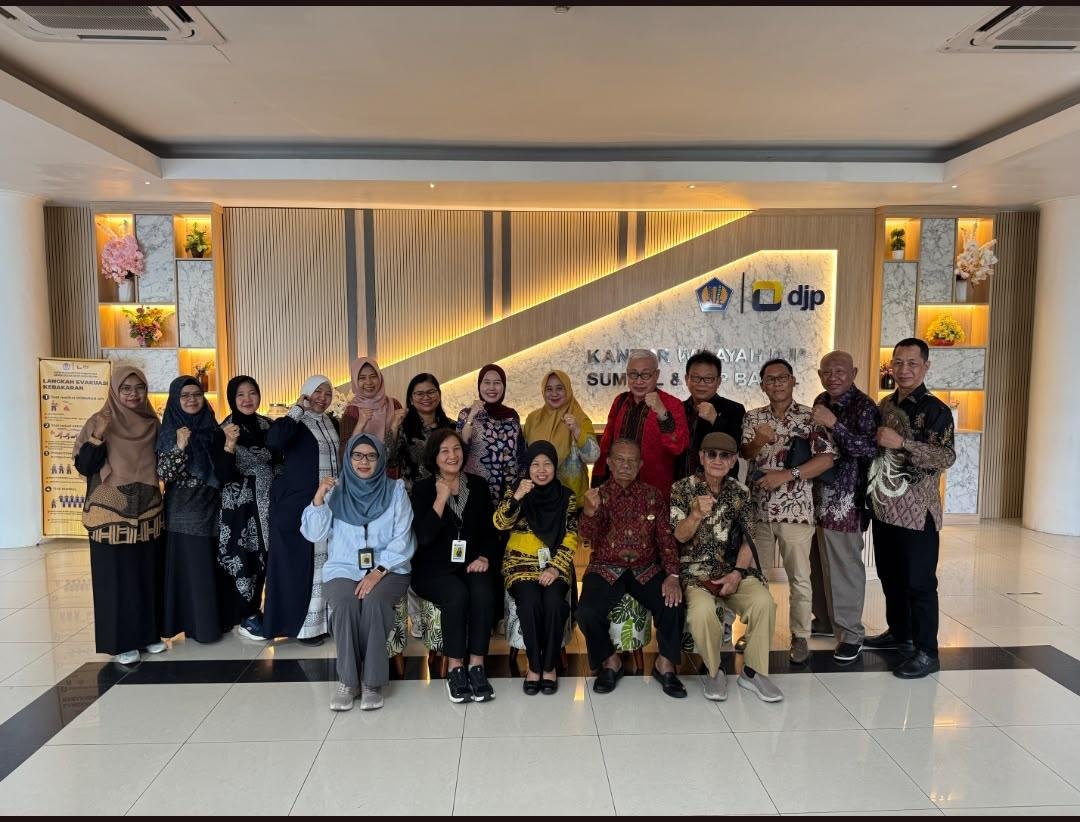 Bangun Kolaborasi, AKP2I Sumsel Jalin Silaturahmi dengan Kanwil DJP Sumsel Babel